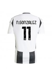 Juventus Nicolas Gonzalez #11 Voetbaltruitje Thuis tenue 2024-25 Korte Mouw